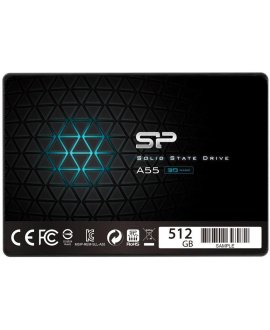 SP512GBSS3A55S25 512GB ACE A55 Sata 3.0 560-530MB/s 2.5" Flash SSD