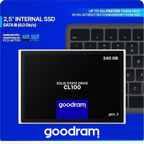 GOODRAM SSDPR-CL100-240-G3 SSD 240GB 2,5