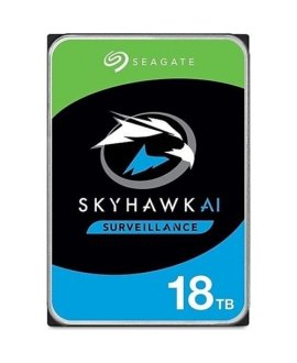 SEAGATE ST18000VE002 DSK 3.5"18TB 7200RPM SATA 256MB SKYHAWK Güvenlik Diski