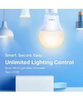 TP-LINK TAPO-L510E-2P Tapo Smart Wi-Fi Light Bulb Dimmable 2-Pack