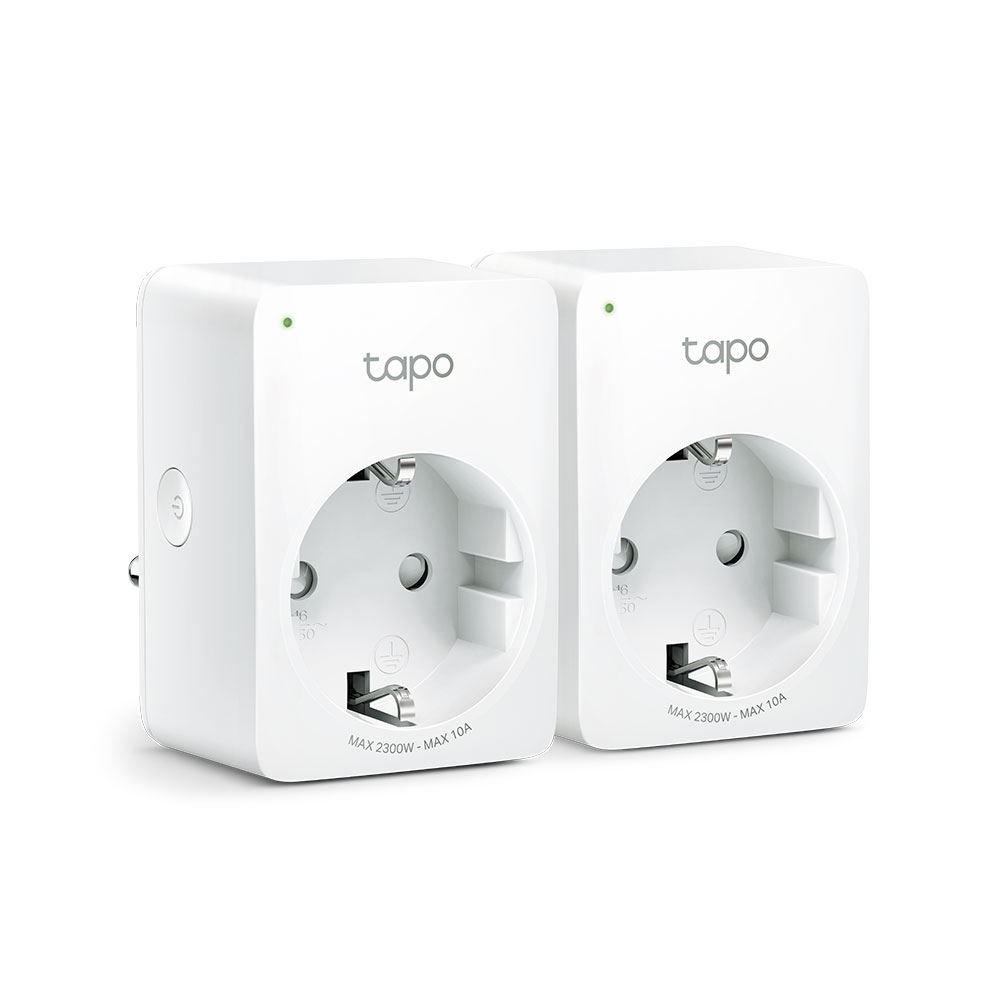 TP-LINK TAPO-P100-2P Mini Smart Wi-Fi Socket 2-pack