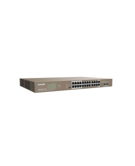 TENDA TEG1126P-24-410W TEG1126P-24-410W 24GE+2SFP Ethernet Switch With 24-Port PoE