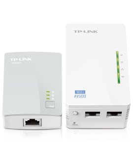 TP-LINK TL-WPA4220KIT 300Mbps 300M Mesafeli 2xLAN Port Powerline Adaptör