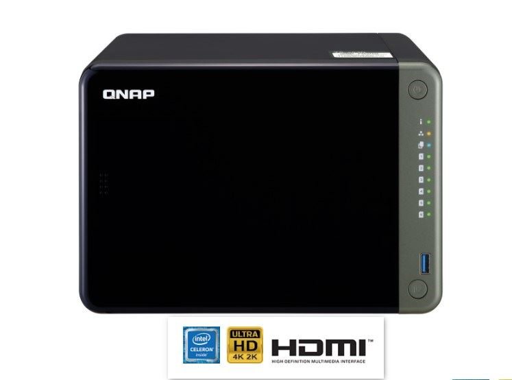 QNAP TS-653D-4GB 6 Yuvalı NAS ÜNİTESİ