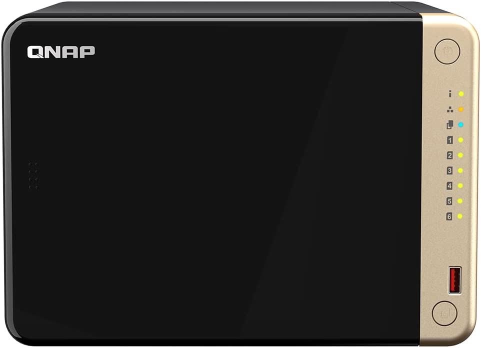 QNAP TS-664-4GB 4 Yuvalı NAS Depolama Ünitesi