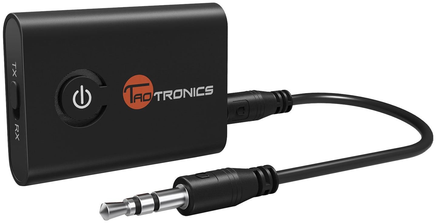 TAOTRONICS TT-BA07 Bluetooth Stereo Ses Müzik Alıcı/Verici 2'si 1 Arada Adaptör