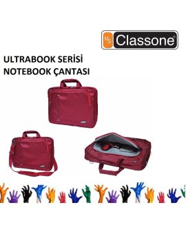 CLASSONE UL162 15.6'' Ultracase Serisi Kırmızı Notebook Çantası