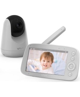 VAVA VA-IH006 12.7 cm Ses ve Görüntülü HD Ekranlı Bebek Kamerası 24 Saat Pil Ömrü