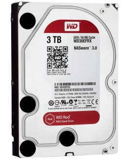 WD30EFRX 3TB Red 5400RPM 64MB Sata 3.0 3.5" Dahili Disk