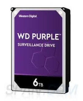 WD62PURZ Purple Surveillance Hard Drive 6TB