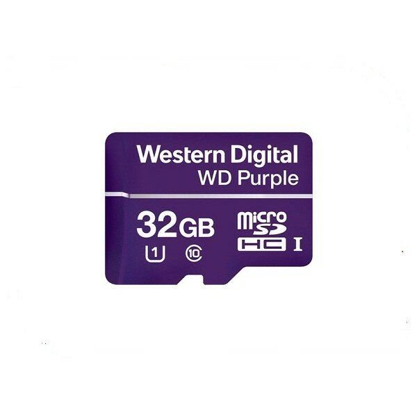 WDD032G1P0A 32GB Purple 48MB Class 10 UHS I Micro SD
