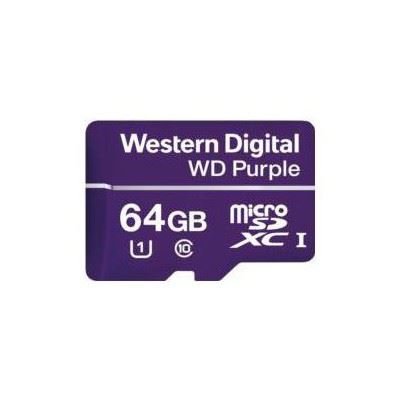 WDD064G1P0C Purple SC QD101 Ultra Endurance microSD Card