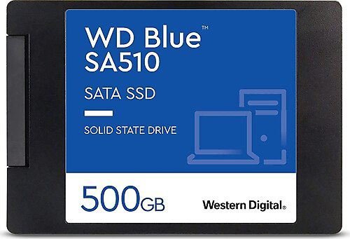WDS500G3B0A Blue SA510 SATA SSD 2.5 inç 7 mm kasalı 500GB