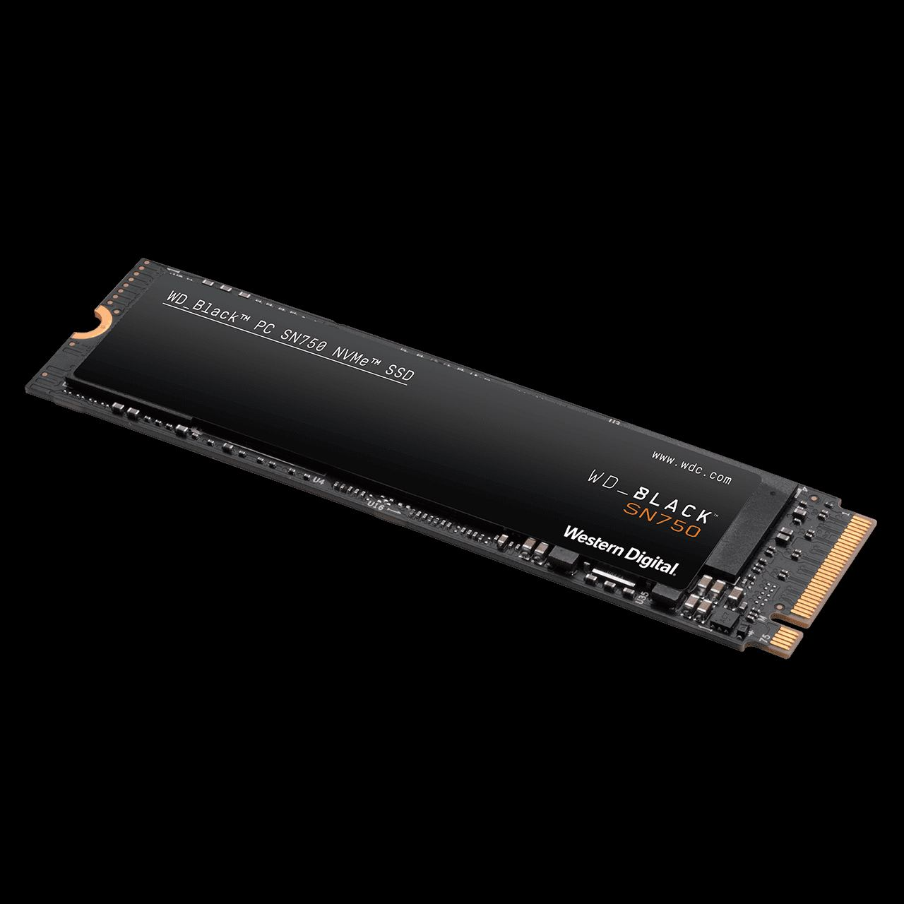 WDS500G3XHC 500GB Black PCle M.2 3470-2600MB/s 2.38mm Flash SSD