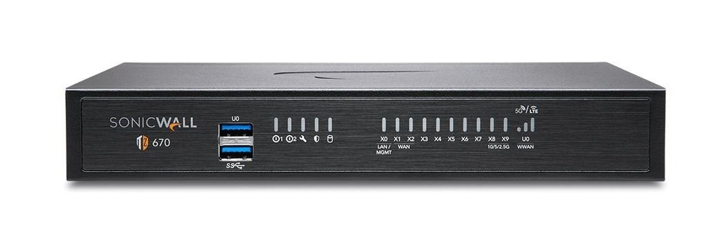 SONICWALL 02-SSC-5640 TZ670 TOTL SECURE ESSNTIAL 1Y