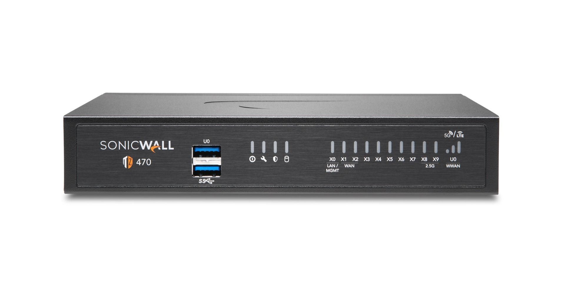 SONICWALL 02-SSC-6792 TZ470 TOTAL SECURE - ESSENTIAL EDITION 1YR TZ470 Appliance with 1Yr of