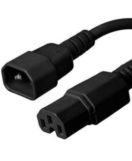 10100 PWR CORD 15A ROW/USA C14 C15