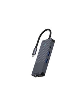 RAPOO 11412 UCM-2004 8-IN-1 USB-C Çoklu Adaptör HDMI