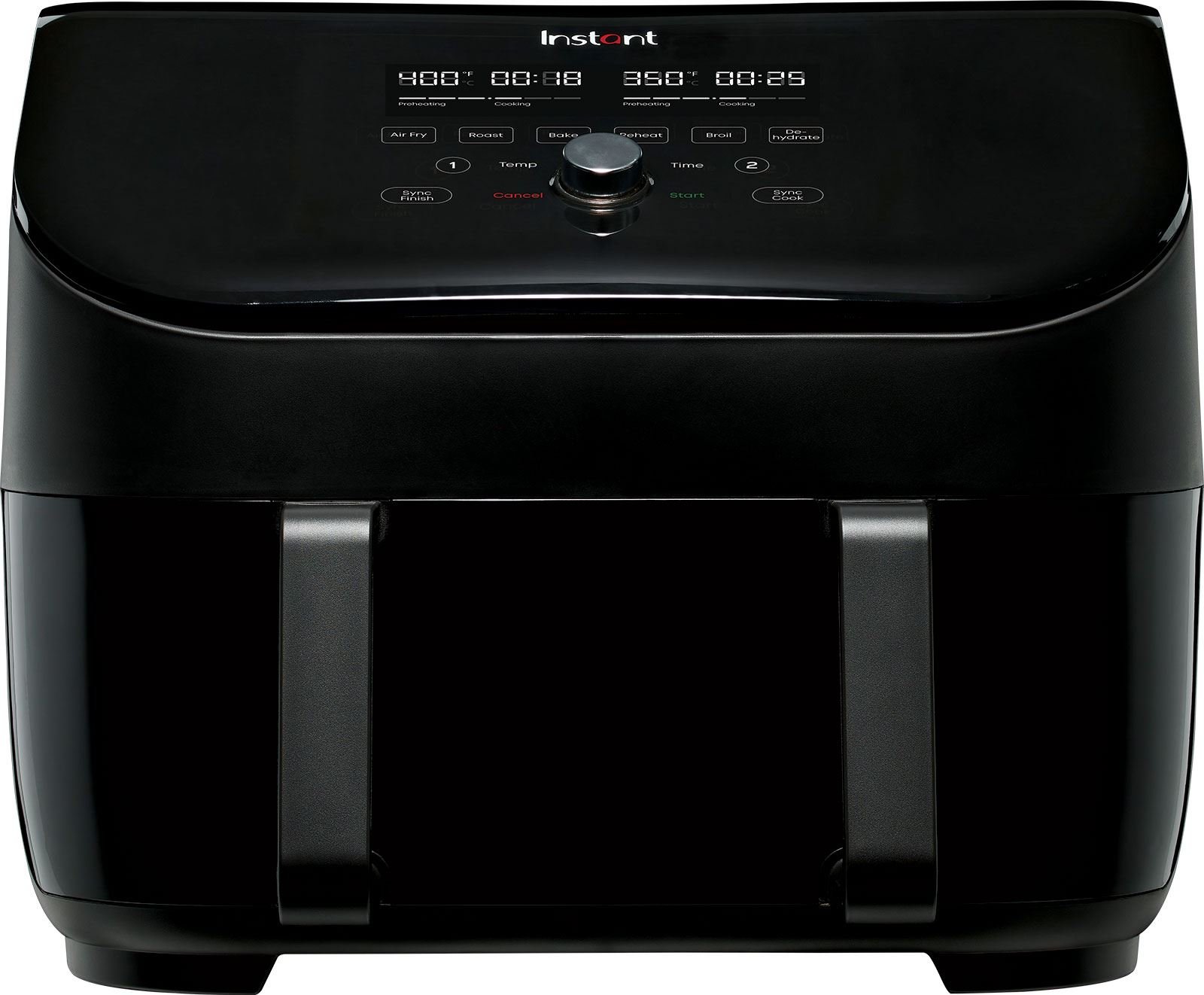 INSTANT 140-1151-01-EU 9Qt Vortex Plus Dual 8.5 Litre 8 Fonksiyonlu Cam Pencereli Hava Fritözü