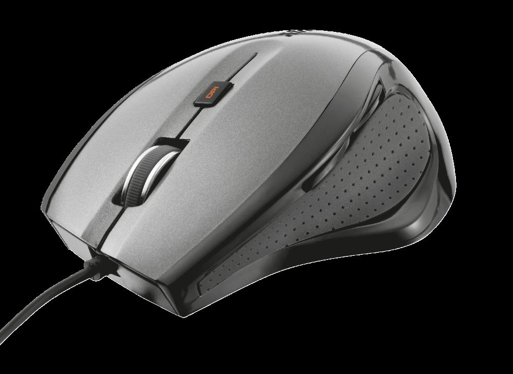 TRUST 17178 Maxtrack 1600DPI Bluespot Siyah Gümüş Mouse