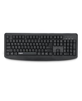 RAPOO 18037 NK2500 Kablolu Klavye TR Siyah