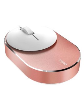 RAPOO 18572 M600 Mini Rose Gold Sessiz Kablosuz Fare 1300 DPI Sensör 6 Ay Pil Ömrü