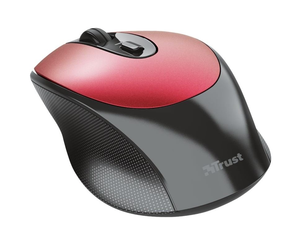 TRUST 24019 ZAYA WRL RCHRGABLE MOUSE RED