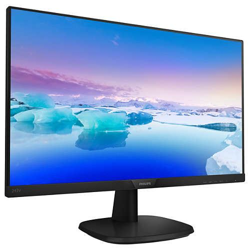 PHILIPS 243V7QDSB-01 23.8 1920X1080 4MS 75HZ VGA HDMI Siyah Led Monitör