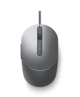 DELL 570-ABHM Laser Wired Mouse - MS3220 - Titan Gray