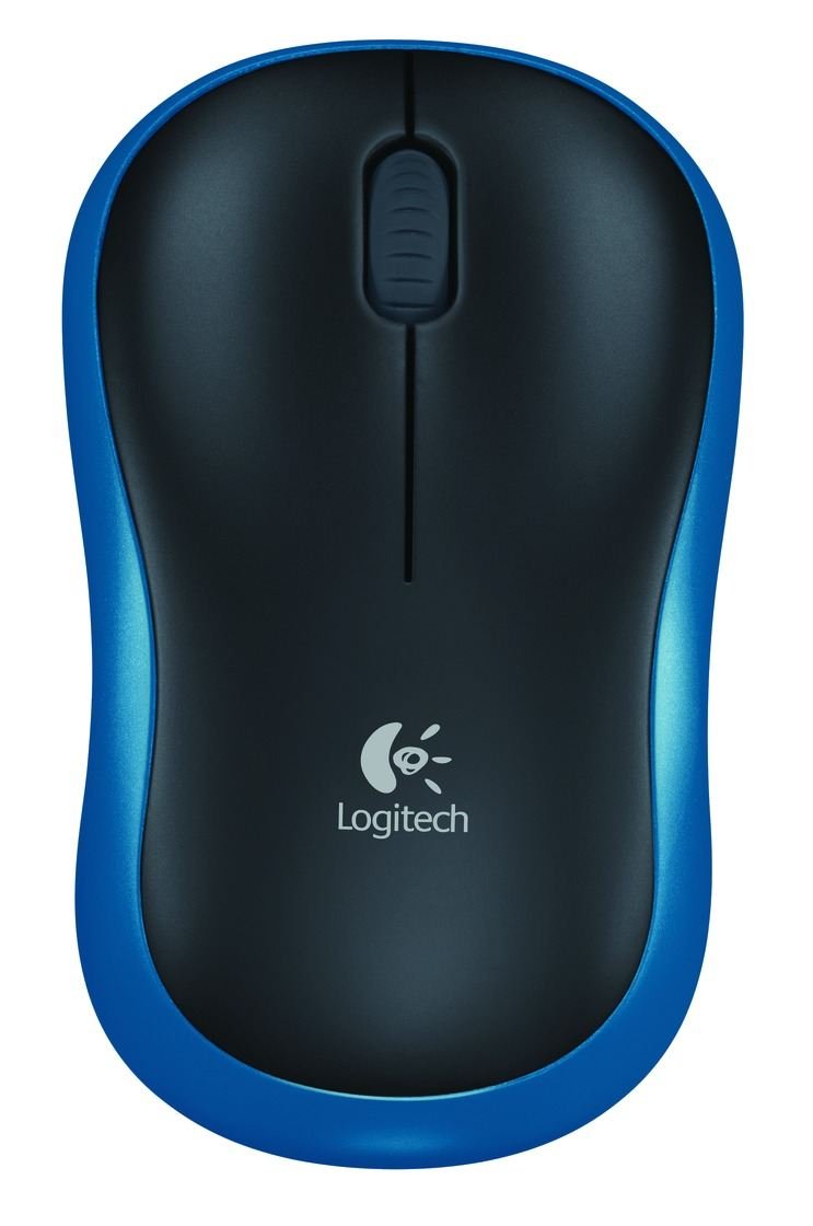 LOGITECH 910-002236 M185 Kablosuz Optik 1000DPI Mavi Mouse