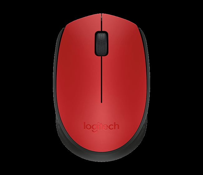 LOGITECH 910-004641 M171 Kablosuz Nano 1000DPI Kırmızı Mouse
