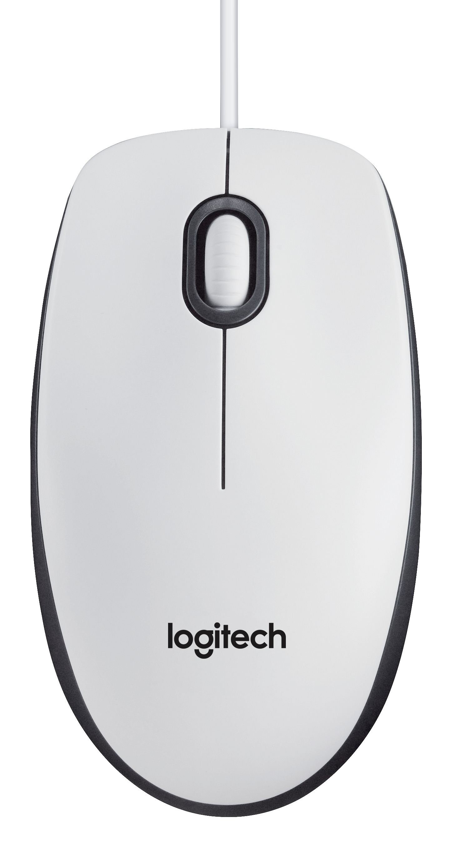 LOGITECH 910-005004 M100 Kablolu Optik Usb Beyaz Mouse