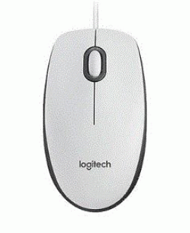 LOGITECH 910-006764 M100 Kablolu Optik Usb Beyaz Mouse