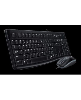 LOGITECH 920-002560 MK120 Kablolu Q TR Siyah Klavye Mouse Set