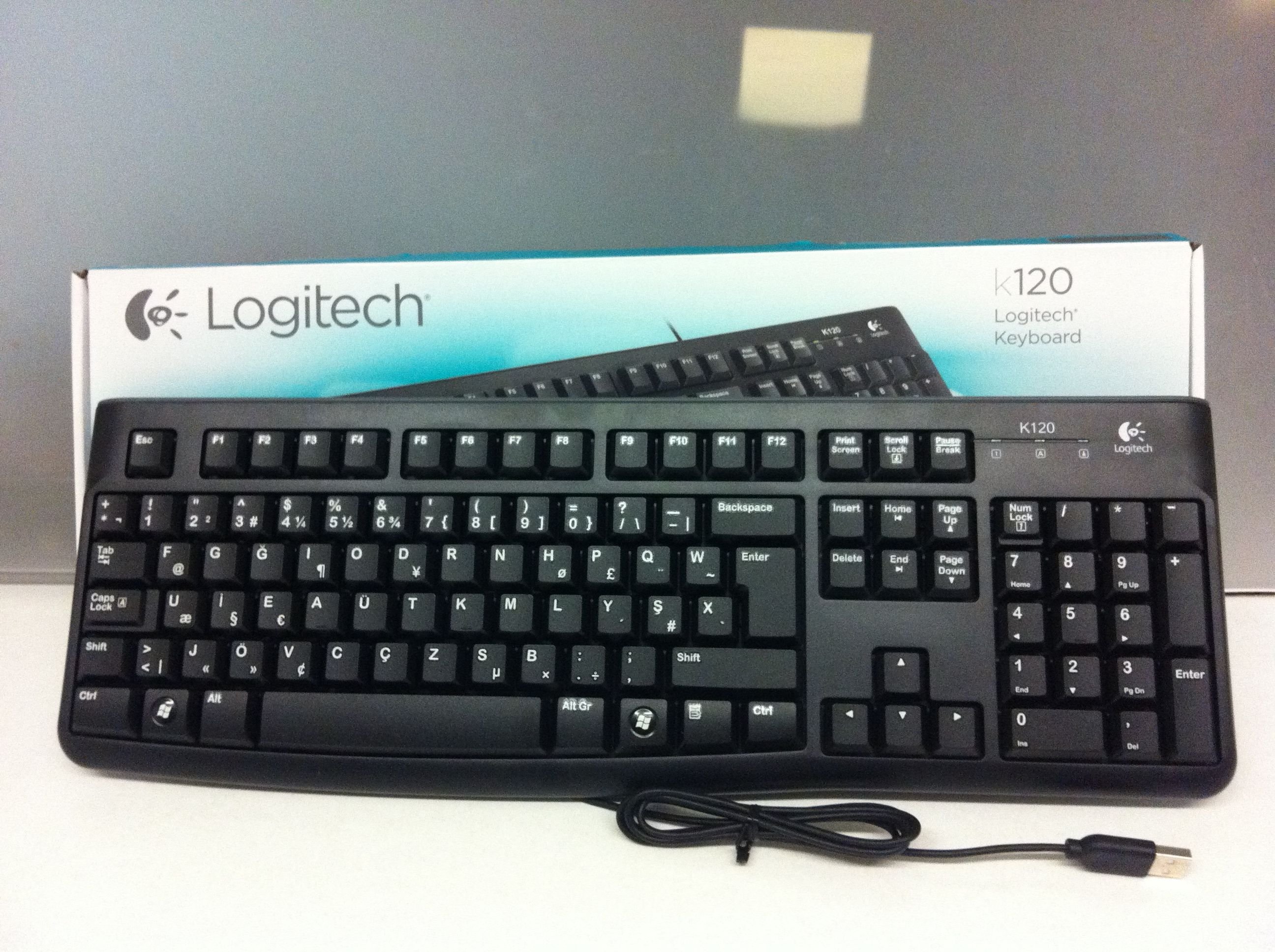 LOGITECH 920-004163 Kablolu USB F Türkçe Standart Klavye