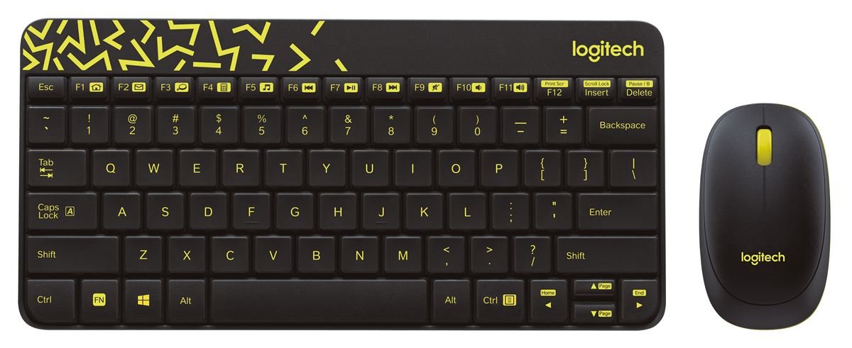 LOGITECH 920-008215 Kablosuz Q TR Siyah Klavye,Mouse Set