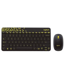 LOGITECH 920-008215 Kablosuz Q TR Siyah Klavye,Mouse Set