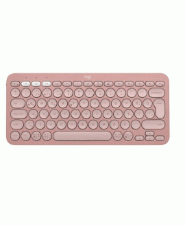 LOGITECH 920-011861 Pebble Keys 2 K380S Bluetooth Klavye Pudra Pembe