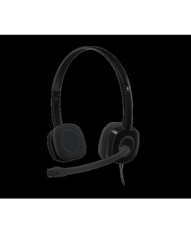 LOGITECH 981-000589 H151 Kablolu Mikrofonlu Siyah Stereo Tek Jak Kulaklık