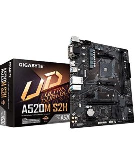 GIGABYTE A520M-S2H MAB AMD A520 AM4 DDR4 5000MHZ DVI HDMI