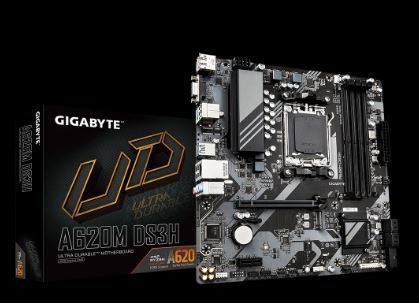 GIGABYTE A620M-GAMING-X-AX AMD A620M AM5 DDR5 HDMI ANAKART