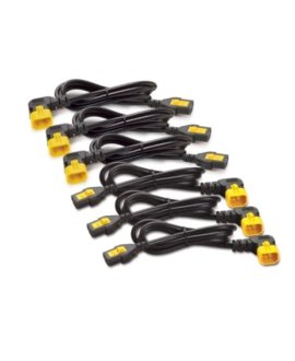 APC AP8702R-WW Power Cord Kit 6ea Locking C13 TO C14 0.6m
