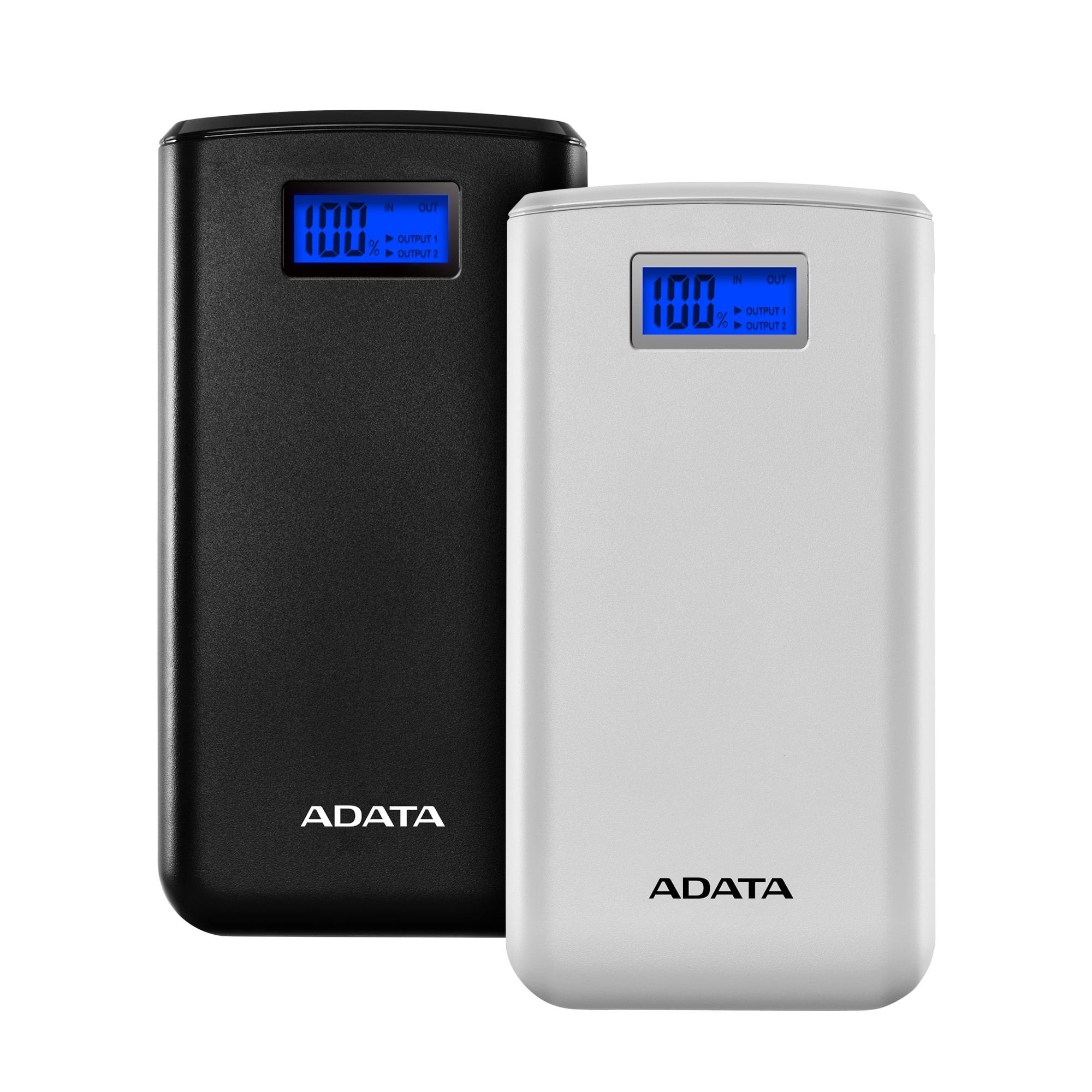 ADATA AS2000D-DGT-CWH 20000mAh 74Wh+DC5V POWERBANK