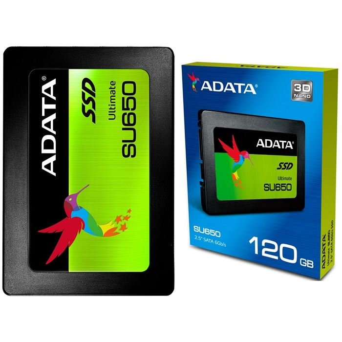 ADATA ASU650SS-120GT-R 120GB SU650 Sata 3.0 520-450MB/s 7mm 2.5
