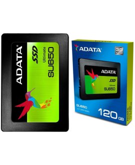 ADATA ASU650SS-120GT-R 120GB SU650 Sata 3.0 520-450MB/s 7mm 2.5" Flash SSD ADATA ASU650SS-120GT-R 120GB SU650 Sata 3.0 520-450MB/s 7mm 2.5" Flash SSD