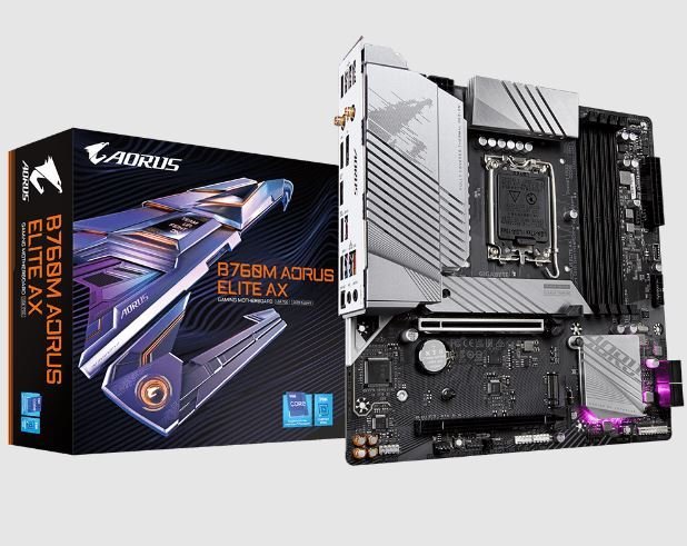 GIGABYTE B760M-AOR-ELITE-AX B760M AOR ELITE AX 1700 DDR5