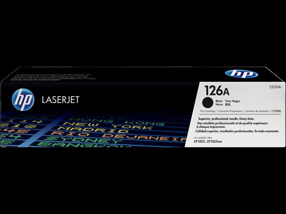 HP CE310A No 126A Siyah 1200 Sayfa Lazer Toner