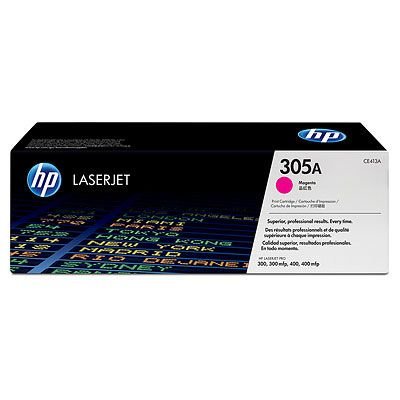 HP CE413A No 305A Kırmızı 2600 Sayfa Lazer Toner