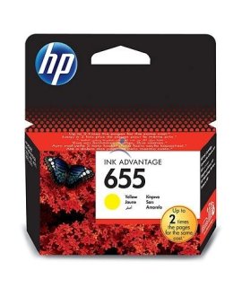 HP CZ112A No 655 Sarı Kartuş