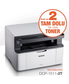 BROTHER DCP-1511-2T Mono Laser Mfp A4 Yazıcı 20ppm